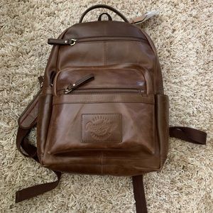 Wrangler Leather Backpack